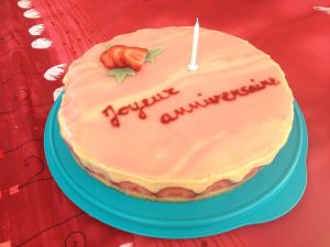 Fraisier d'anniversaire