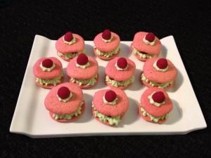 Whoopies Framboise au coeur de pistache